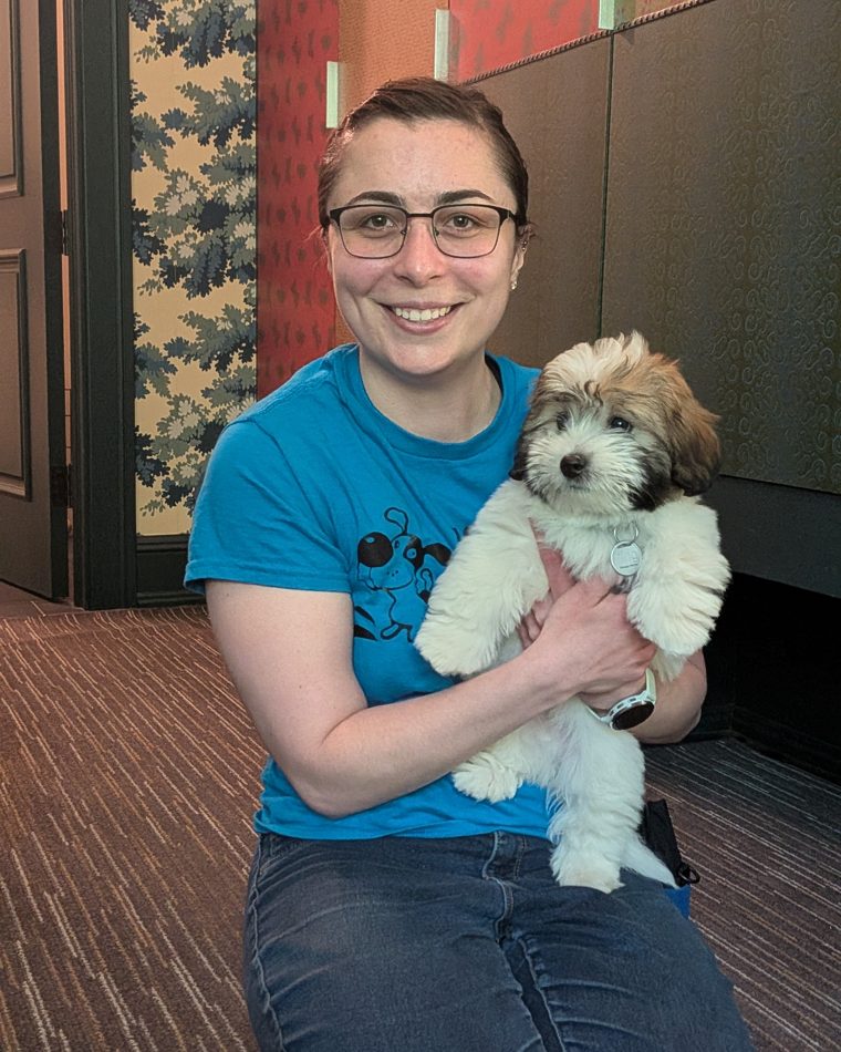 Carly Rosenthal, certified professional dog trainer